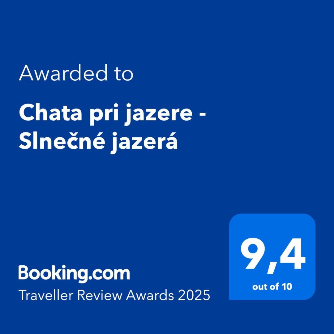 Chata Pri Jazere - Slnecne Jazera Сенец Екстериор снимка